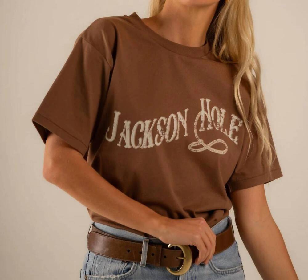 NEW CARE TUCKER marlie short sleeve tee in jackson hole